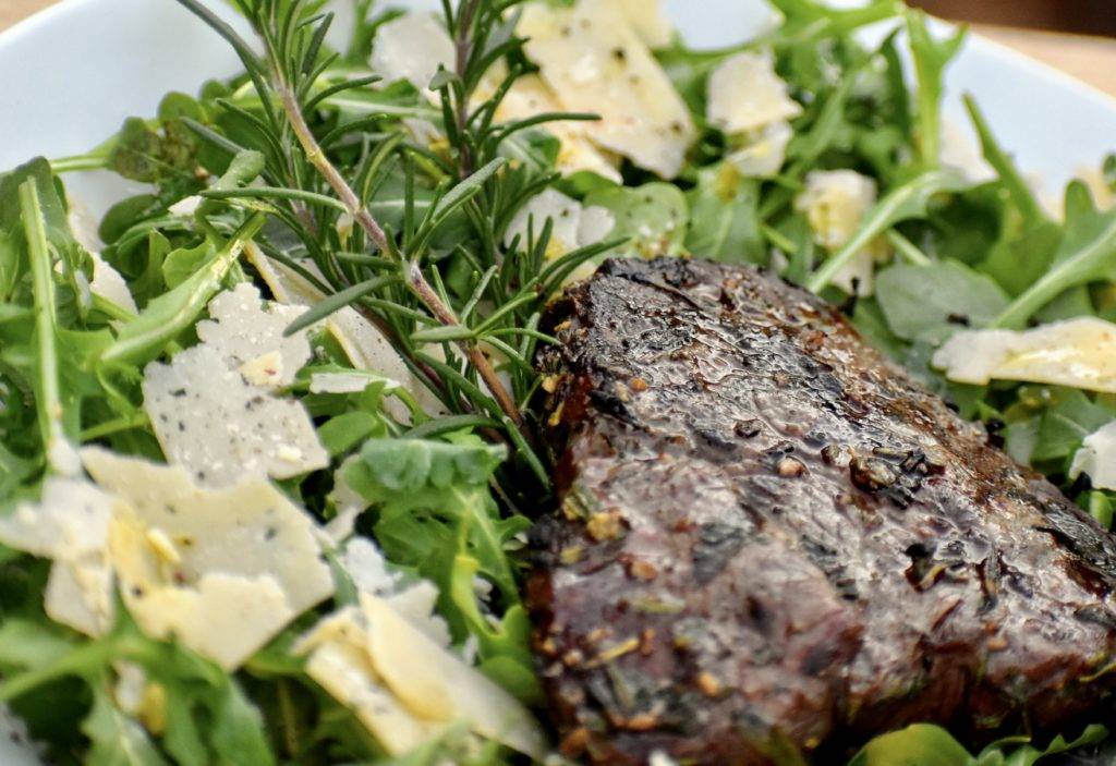 grilled beef tagliata