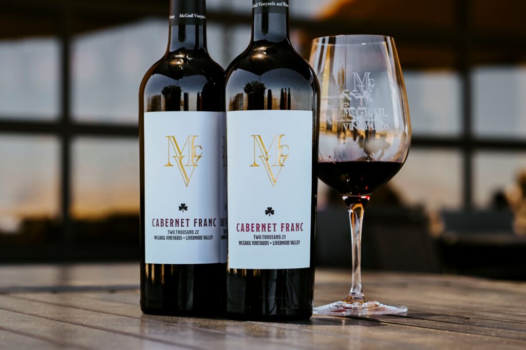 McGrail Vineyards' award-winning Cabernet Franc.